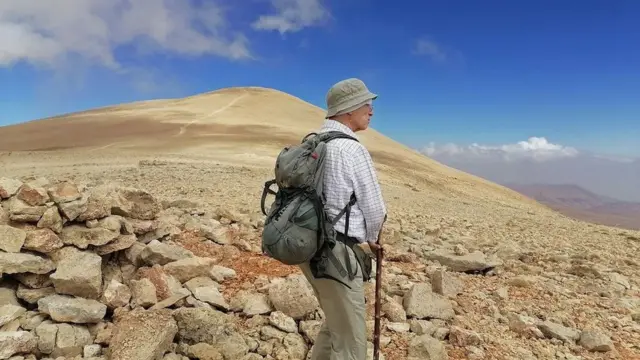 Moufarege telah bekerja untuk menciptakan budaya hiking nasional yang menyatukan beragam sekte Lebanon.