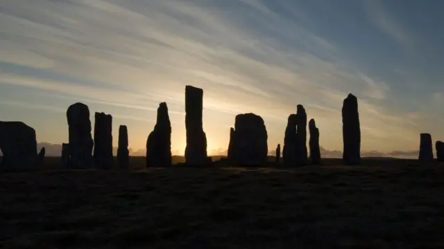 El círculo megalítico escocés de Callanish