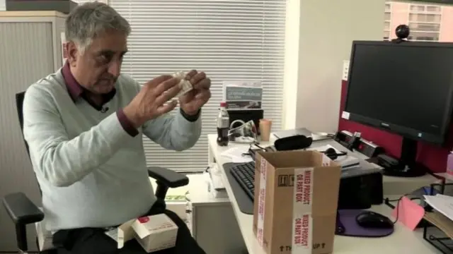 Yogesh Khrishna Davé, 56 ans, est le directeur de la qualité d'une firme pharmaceutique à Slough.