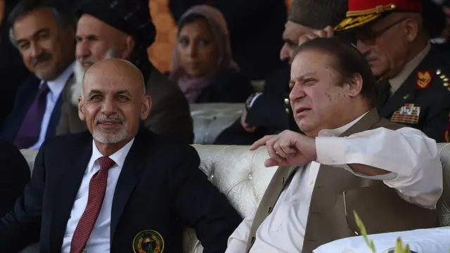 نواز شریف، اشرف غنی