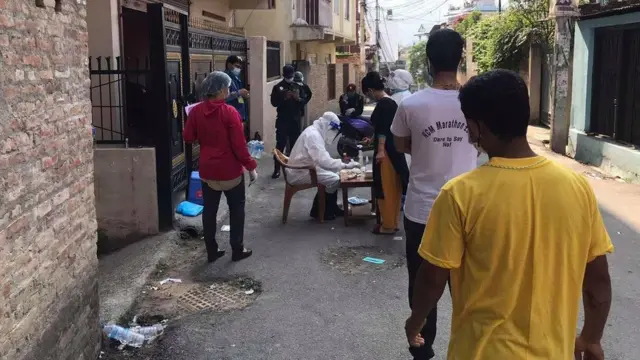 कोरोना परीक्षण