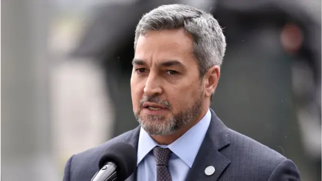 El presidente de Paraguay, Mario Abdo Benítez.