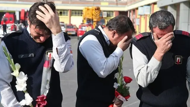 نام آتش‌نشانان مفقود شده به طور قطعی اعلام نشده است