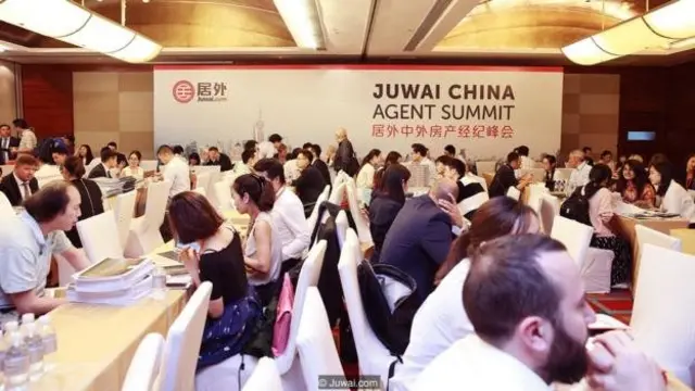Jaringan agen Cina dan internasional di Juwai.com Agent Summit di Shanghai.