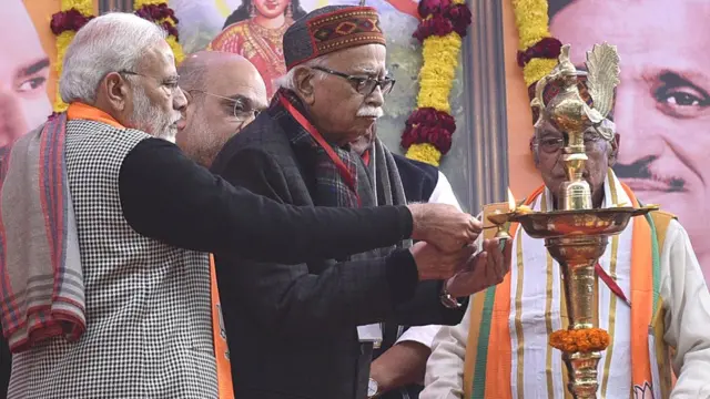 नरेंद्र मोदी, बीजेपी, मुरली मनोहर जोशी, लाल कृष्ण आडवाणी