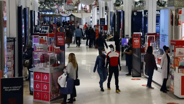 в торговом центре Macy's на Геральд-сквер