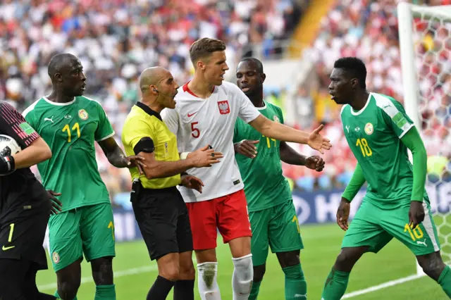 Le Sénégal a battu la Pologne au Mondial 2018 de football