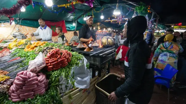 Фаст-фуд в Марракеші