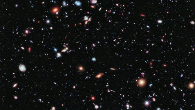 Imagem HDF do Hubble
