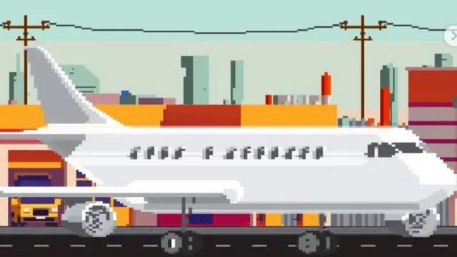 Picture of plane from di video, "Talk"