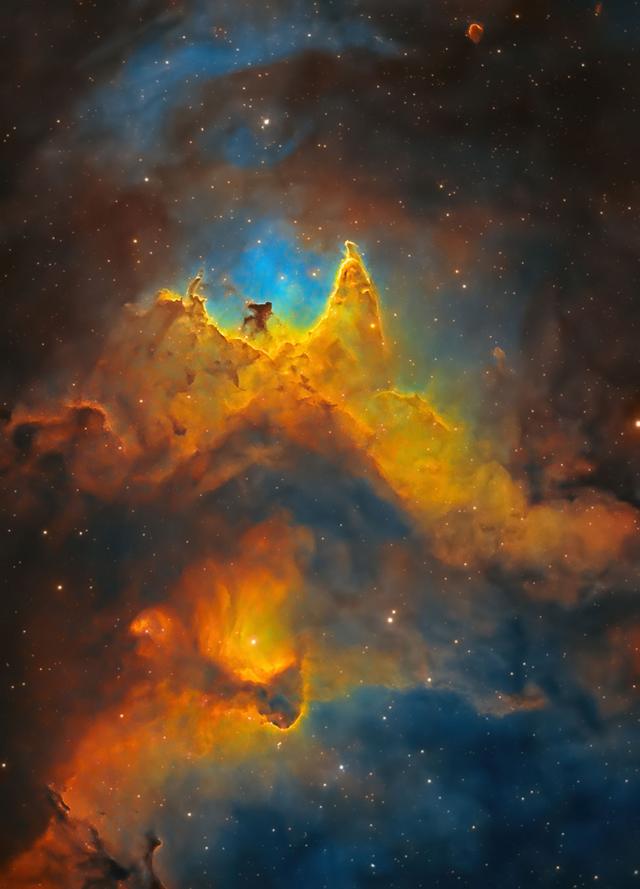 An astronomy image of the Soul Nebula