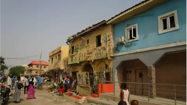 Ụlọakwụkwọ ebe ogbunigwe gbara na Sabon Gari Kano