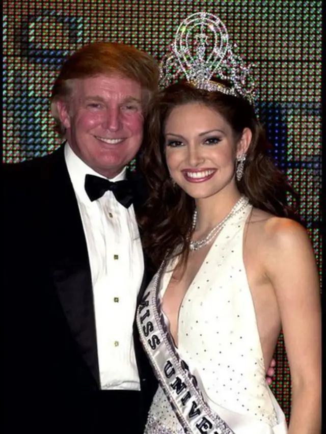 Donald Trump e Denise Quinones