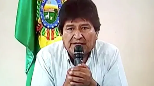 Former Bolivian President Evo Morales