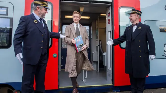 актеры на презентации новой книги