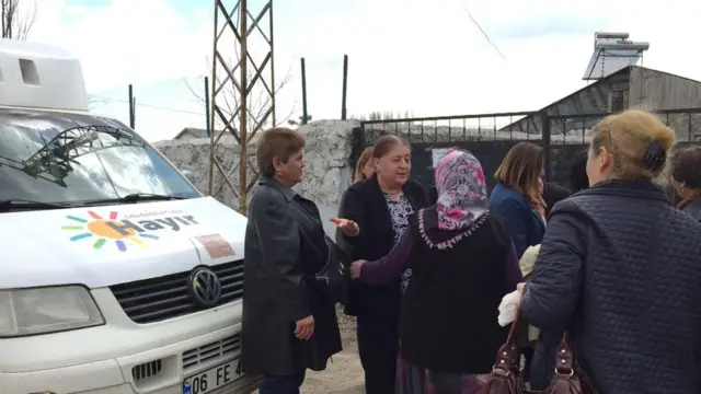 CHP heyeti köy ziyaretinde