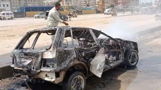 گاڑی، آگ