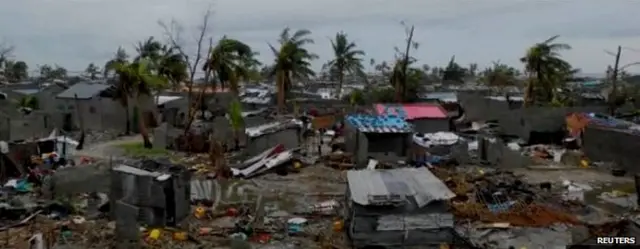 दक्षिण अफ़्रीका में भारी तबाही