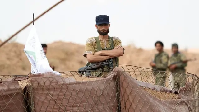 Ulusal Kurtuluş Cephesi, İdlib'in kuzeyindeki kontrol noktasında