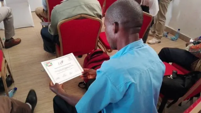 Bucumi Nelson wo muri koberative Dohorerabarimyi yo muri komine Kabarore ahejeje kuronka agashimwe.