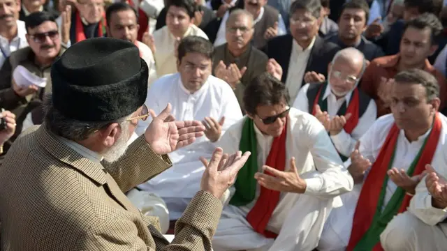 عمران خان اور طاہر القادری