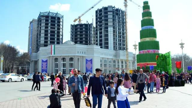 جشن رسمی نوروز در تاجیکستان