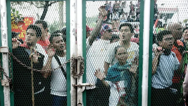 Pendukung Ahok di Cipinang