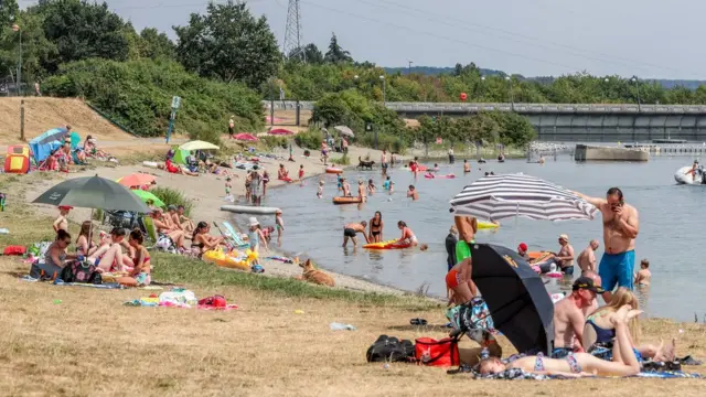 موجة الحر في بريطانيا