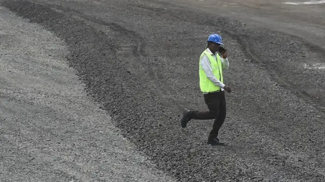 Proyek pembangunan jalan di India