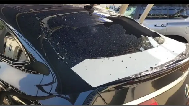 Awọn ọkọ Sunday Igboho ti wọn bajẹ