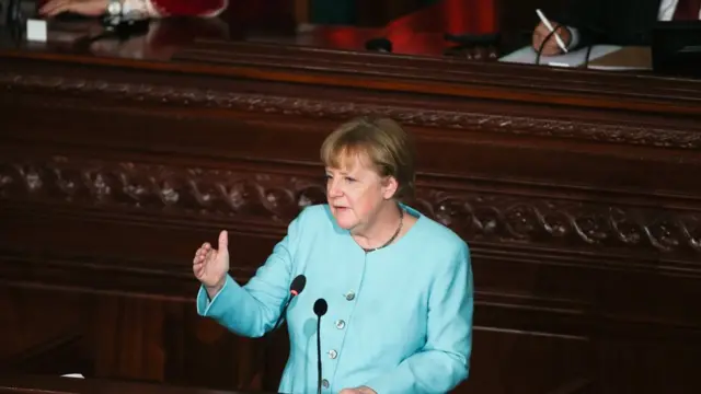 Almanya Başbakanı Angela Merkel