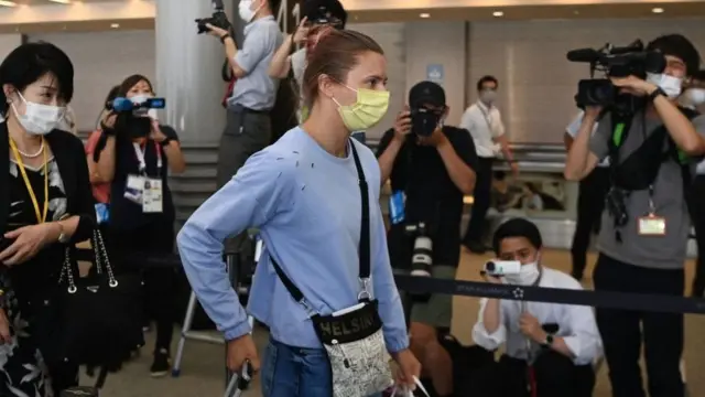 Timanovskaya en Tokio