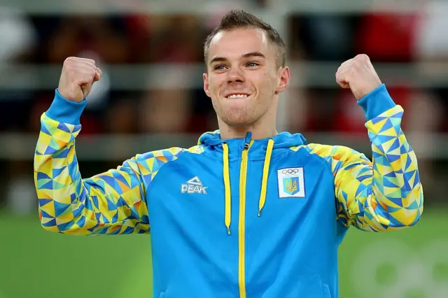 Гимнаст из Донецка Олег Верняев завоевал золото на Олимпиаде в Рио