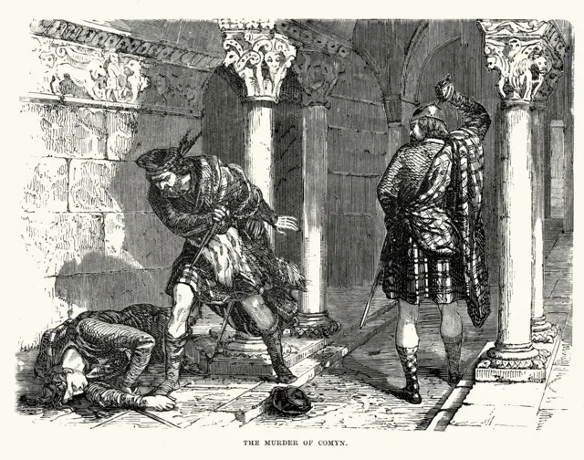 Убийство Джонс Комина, викторианская гравюра