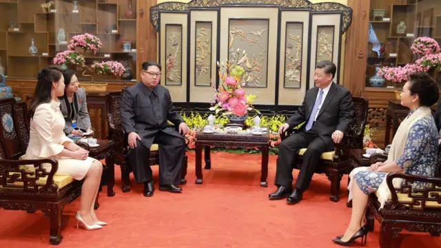 Donald Trump, Kim Jong-un