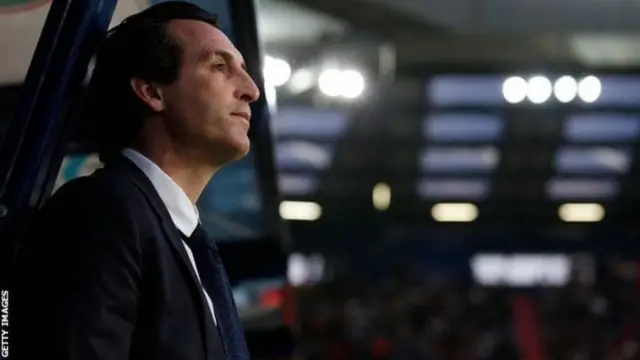 Kocha wa klabu ya Arsenal Unai Emery