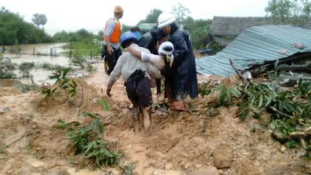 မလတ်တောင်မြေပြိုမှု