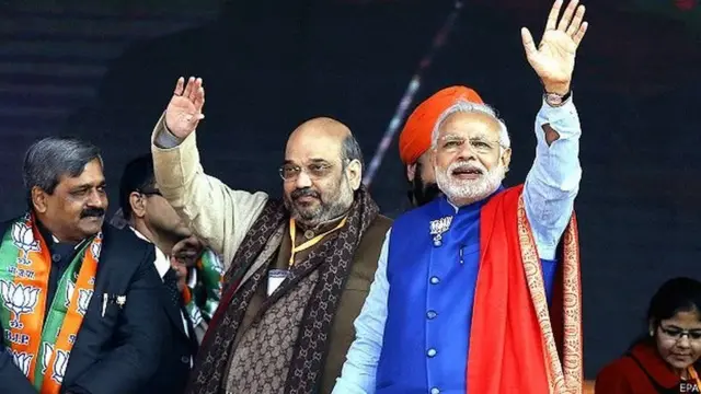 नरेंद्र मोदी और अमित शाह