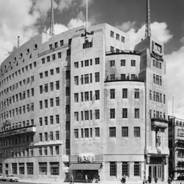 ব্রডকাস্টিং হাউস, লন্ডন, ১৯৬১।