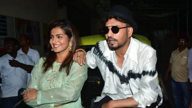 ઇરફાનખાન અભિનેત્રી સાથે