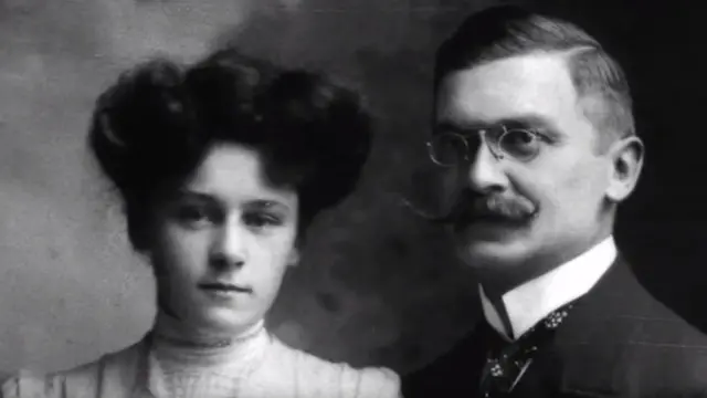 Los bisabuelos de Boris Johnson, Alí Kemal y Winifred Brun