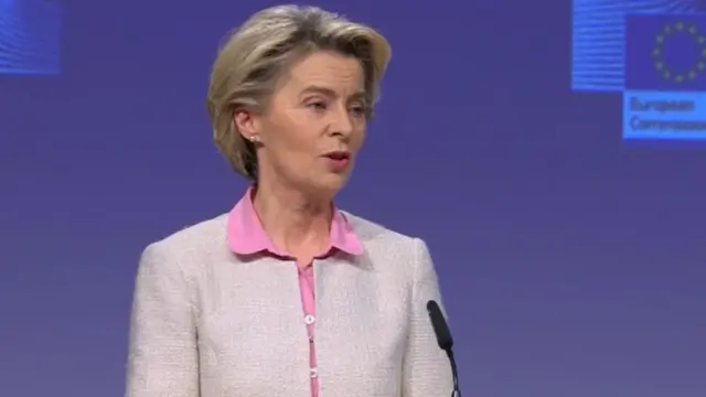 European Commission President Ursula von der Leyen