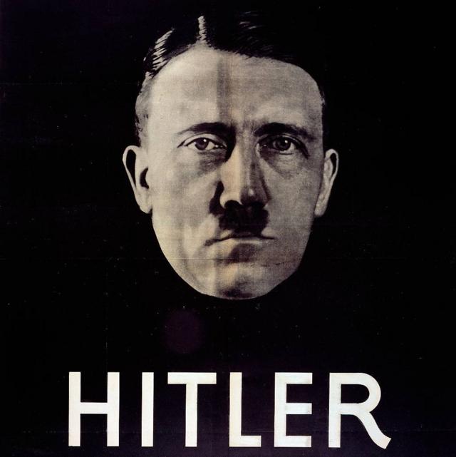 Cartaz da campanha eleitoral de Hitler 1932