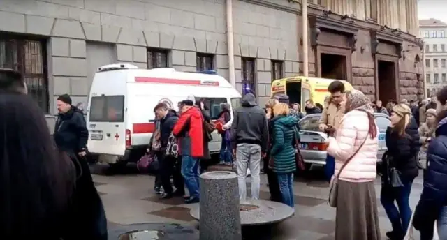 Взрыв в Питере