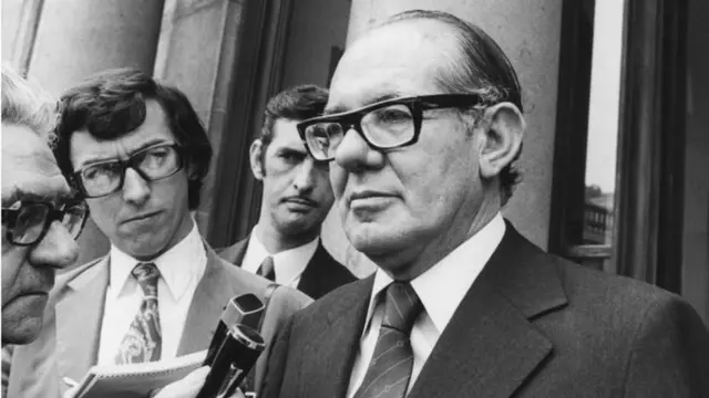 Expresidente colombiano Alfonso López Michelsen.