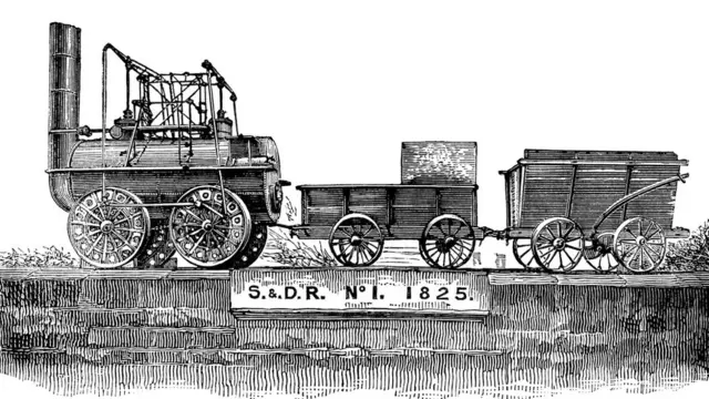 Первый паровоз Стивенсона
