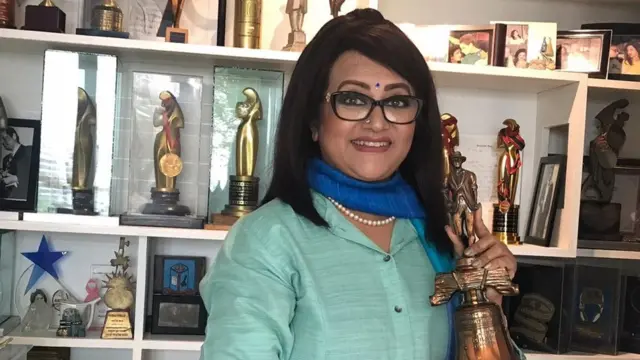 বাংলাদেশের অভিনেত্রী ববিতা।