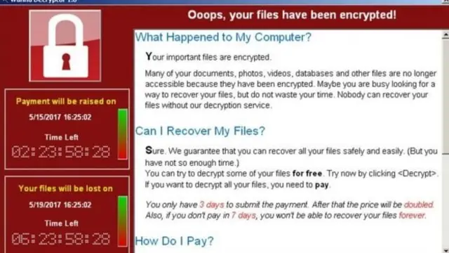 ماه گذشته کامپیوترهای نظام درمانی عمومی بریتانیا با حمله گسترده یک باج‌افزار از کار افتادند