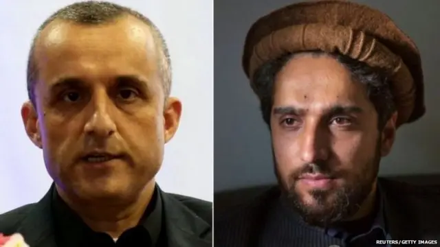 अमरुल्ला सालेह और अहमद मसूद