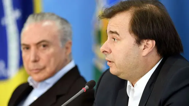 Temer e Maia